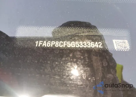 2016 Ford Mustang Gt Premium из США, поврежденный, VIN 1FA6P8CF5G5333642